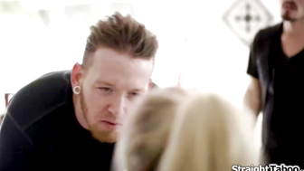 Candice Dare Gets Banged by Two Robbers in a Threesome