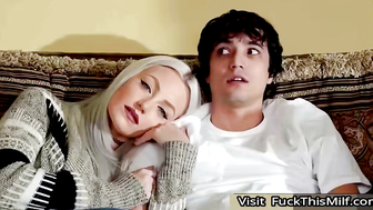 Ricky Spanish Worships Sybil Stallone's Huge Tits