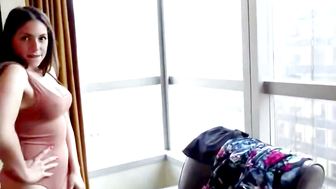 Vacation Fling: Busty Stepmom and Son Share a Hot Trip