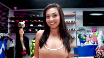 Teen Casting Call: Big Boobs Amateur Vape & Facial