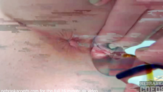 Ellah & Sam Enjoy Dildo Play in an Outdoor Jacuzzi on a Snowy Day