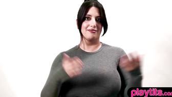Busty Arab MILF Sarah Arabic Masturbates With Vibrator