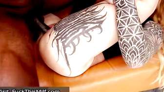 PAWG Skylar Vox Rides a Big Black Cock