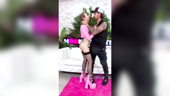 Breezy Bri Takes A Cumshot After Hardcore Doggystyle Sex