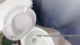 POV: Share the Bathroom, But Fuck Me First