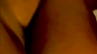 Ebony Escort Receives Double Interracial Creampie