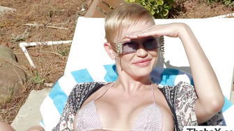 Hot TS Pool Cleaner Gets Fucked by MILF Boss