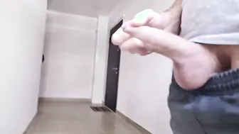 A man flashes a penis to an unfamiliar amazingly hot chick