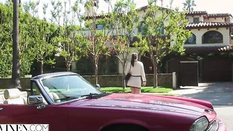 TB getting her mind sucked out by a big penis