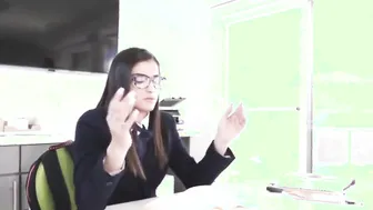 Skinny dark haired high school screwed by tutor pov hard