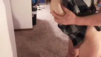 Bae Tinder Date Wears Nothing But A Flannel and Socks
