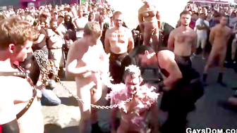 Folsom Street Public Hardcore BDSM & Blowjob