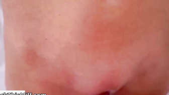 Step Mom Catches Step Son Jerking Off and Helps Him Cum
