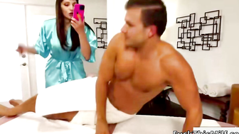 Lexi Luna - Sexy Masseuse Is Angry At Her Bf & Codey Steele Helps Her Relax