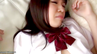 Sweet Japanese College Babe Plays With Friends