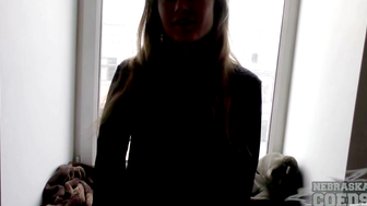 Sarah's First Solo Video: POV Dildo and Fingering