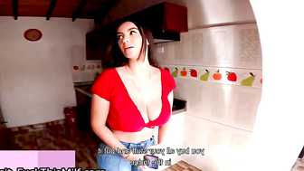 Busty Landlady Cassidey Lynn Catches My Big Cock