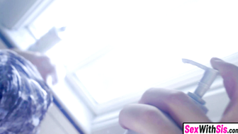 Petite Stepsister Izzy Bell Teases Stepbro Logan Long
