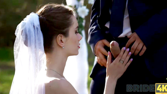 Big-Titted Amateur Teen Bride Gets Facial in Casting