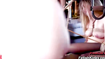 StepMom Cherie DeVille Gets Caned And Dominated By StepSon