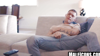 Zak Bishop Rides Ray Diesel's Big Black Cock