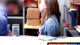 Brooke Bliss Gets Pounded by Ryan McLane After Being Caught Shoplifting