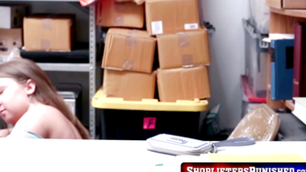 Brooke Bliss Gets Pounded by Ryan McLane After Being Caught Shoplifting