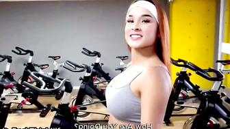 Colombian Teen Seduces Gym Stranger for Ass Play with Abella Olsen