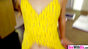Asian Teen Stepsister Loses Bet to Stepbro