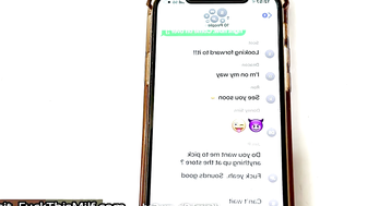 Keira Croft Sends Naughty Message to Booty Calls