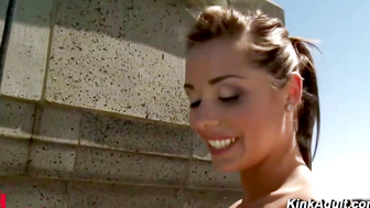 Beverly Hills Outdoor Solo Toy Session