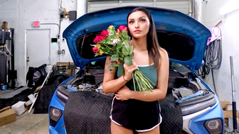 Lexa Jos Delivers Roadside Extra Service