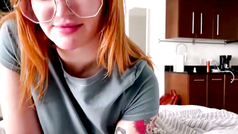 Redhead Step Sister Squirts & Cums On Your Cock - Emma Magnolia Alex Adams