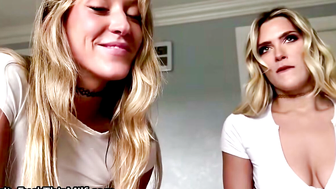 Lesbian Step Sisters Experiment With Penis - Savvy Suxx & Addison Vodka