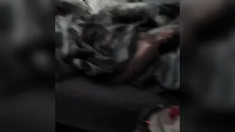 Walking into on babe MILF into the middle of masturbating.