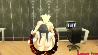 Perverted Family Cap four boruto goes up to view his computer and