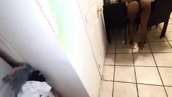 FUCKING MY BLACK BABY SITTER SHE BLOWS COCK SO STUNNING