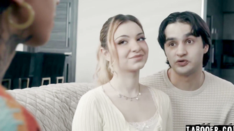 Teens Fuck Tutor With Strap-on!