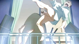 Old man destroys her in all her holes