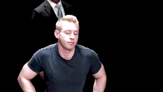 Blonde Stud Grayson Cole Gets Analized by His Older Master