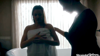 Come here my first wife and suck my cock with my second wife