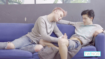 Oliver V Sucks Cock And Gets His Butt Wrecked By Logan S!