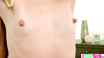 Petite Stepsister Megan Marx Seeks Stepbro's Advice
