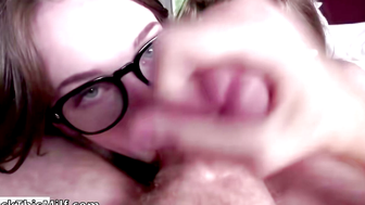 Lesbian Teens Try Stepbrother's Cock