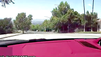 Mazy Gives You the Ultimate College Girl Driving Lesson