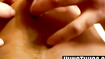 barely legal Thug Lovely Strokes His Cock to a Massive Cumshot