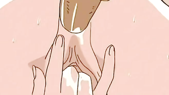 Cartoon Anal Fingering And Ass Fucking