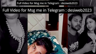 Busty Desi Girl Full Nude Video with Boyfriend in Bedroom