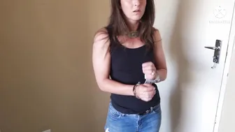 Cheating Ex-Wife Handcuffed and Boned Doggy Style