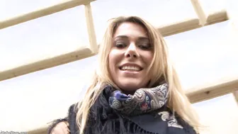 Hot with Huge Boobies Plays with herself and has an Interracial Gang Bang